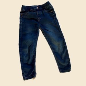 Elastic jeans for girl